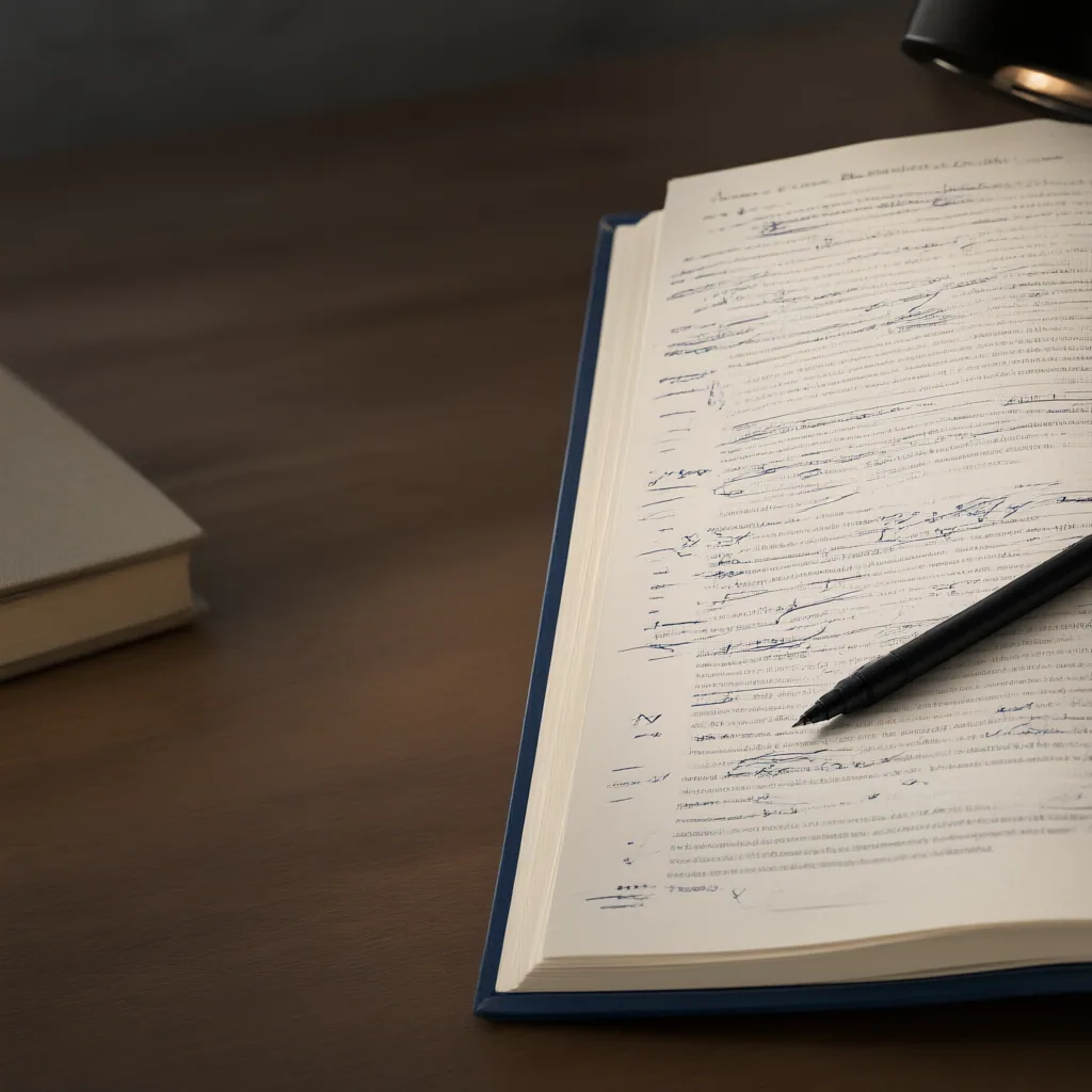 Thesis Editing: What the Term Usually Covers